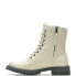 Фото #5 товара Harley-Davidson Walsen 5" Lace D87255 Womens Beige Leather Motorcycle Boots