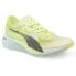 Фото #2 товара Puma Deviate Nitro Elite Racer Running Womens Yellow Sneakers Athletic Shoes 37