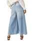 Фото #2 товара Women's Sheer Luck Cropped Wide-Leg Jeans