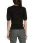 Lafayette 148 New York Mixed Stitch Cashmere-Blend Sweater Women's