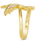 ფოტო #3 პროდუქტის Multicolor Diamond Bird Statement Ring (1/2 ct. t.w.) in 14k Gold