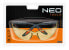 Neo okulary ochronne poliwęglanowe żółte soczewki (97-501)