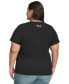 Plus Size Eiffel Tower Embellished T-Shirt, First@Macy’s