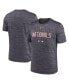 ფოტო #1 პროდუქტის Men's Charcoal Washington Nationals City Connect Velocity Practice Performance T-shirt