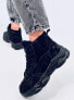 Фото #1 товара Зимние теплые кроссовки ELIUS BLACK