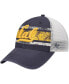 Фото #2 товара Men's Navy, White Cal Bears Interlude MVP Trucker Snapback Hat
