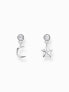 Thomas Sabo H2293-051-14 Silver stud earrings moon and star