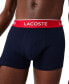 Men's Casual Classic Colorful Waistband Trunk Set, 3 Pack