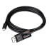 Фото #3 товара Club 3D USB Type C Cable to DP 1.4 8K60Hz M/M 1.8m/5.9ft - USB C - Displayport 1.4 - 1.8 m - Black