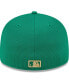Фото #3 товара Men's White, Green St. Louis Cardinals 2024 St. Patrick's Day Low Profile 59FIFTY Fitted Hat