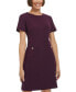 ფოტო #5 პროდუქტის Women's Patch-Pocket Shift Dress