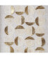 Фото #7 товара Aurelian Emblem Natural Capiz With Gold Foil 2-Piece Shadowbox Wall Decor Set
