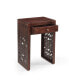 Ornate Traditional End Table With Storage Drawer