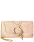 Фото #1 товара See By Chloé Hana Leather Wallet On Chain Women's Gold