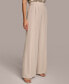 ფოტო #3 პროდუქტის Donna Karan Women's Pleated Wide-Leg Pants