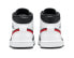 Фото #6 товара Кроссовки Nike Air Jordan 1 Mid Black Chile Red White (Черно-белый)