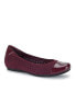 ფოტო #1 პროდუქტის Women's Mia Cap Toe Ballet Flats