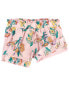 Toddler Floral Poplin Shorts 4T