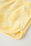 Фото #4 товара Шорты с принтом «ананас» и деталью из махровой ткани ZARA