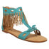 Фото #2 товара Сандалии женские Justin Boots Clover TStrap синие Casual Sandals LS131