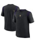 ფოტო #1 პროდუქტის Men's Black Minnesota Vikings Sideline Player Uv Performance T-shirt