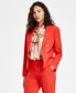 ფოტო #3 პროდუქტის Women's Faux Double-Breasted Jacket