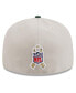 Фото #3 товара Men's Stone, Green Green Bay Packers 2023 Salute To Service 59FIFTY Fitted Hat