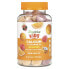 Фото #1 товара Витаминно-минеральный комплекс Кальций для детей Lifeable Kids Calcium + Vitamin D3 Gummies 500 мг, 60 жевательных конфет (250 мг в одной конфете)