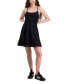 ფოტო #1 პროდუქტის Juniors' Smocked Tiered Mini Dress