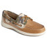 Фото #2 товара Sperry Bluefish Camouflage Boat Womens Brown Flats Casual STS86718