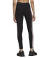 Фото #2 товара Women's Essentials 3-Stripe Full Length Cotton Leggings, XS-4X