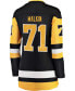 ფოტო #3 პროდუქტის Women's Evgeni Malkin Black Pittsburgh Penguins Home Breakaway Player Jersey