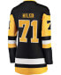 Фото #3 товара Women's Evgeni Malkin Black Pittsburgh Penguins Home Breakaway Player Jersey