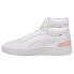Фото #3 товара Puma Ralph Sampson Mid Nyc Womens Size 5.5 M Sneakers Casual Shoes 375536-01