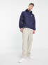 Tommy Jeans Chicago oversized half zip jacket in navy