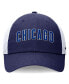 Men's Royal Chicago Cubs Evergreen Wordmark Trucker Adjustable Hat