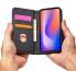 Hurtel Magnet Card Case etui do iPhone 12 pokrowiec portfel na karty kartę podstawka czarny