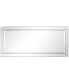 Фото #3 товара Moderno Beveled Rectangle Wall Mirror, 54" x 24" x 1.18"