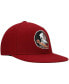 ფოტო #4 პროდუქტის Men's Garnet Florida State Seminoles Team Color Fitted Hat