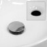 Waschbecken Ovalform 640x365x130mm, weiß
