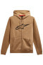 Hoodie Alpinestars Ageless II Zip Sand-Schwarz