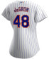 Фото #4 товара Women's Jacob Degrom White New York Mets Home Replica Player Jersey