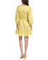 Фото #2 товара Velvet By Graham & Spencer Felicity Mini Dress Women's Yellow L