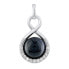 Фото #1 товара Silver pendant with blue sunstone JST14710PBG