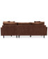 Фото #3 товара Mariyah Fabric 2-Pc. Sofa with Chaise, Created for Macy's