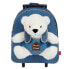 Фото #1 товара Школьный рюкзак с колесиками Perletti Perry Полярного медведя 38 x 28 x 11 см