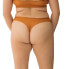 Фото #4 товара Plus Size Nude Shade Mesh Sheer Stretch Thong