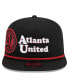 Men's Black Atlanta United FC Heritage The Golfer Snapback Hat