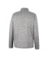 ფოტო #4 პროდუქტის Men's Gray Montana Grizzlies John Half-Zip Jacket