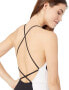 Фото #3 товара Kenneth Cole New York Women's 174827 V-Neck Cross Back One Piece Swimsuit Size L